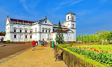 Historic church in Old Goa